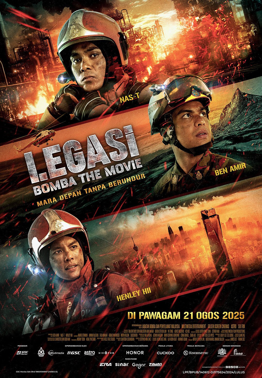 Legasi: Bomba the Movie (2024) ตำนานนักผจญเพลิง