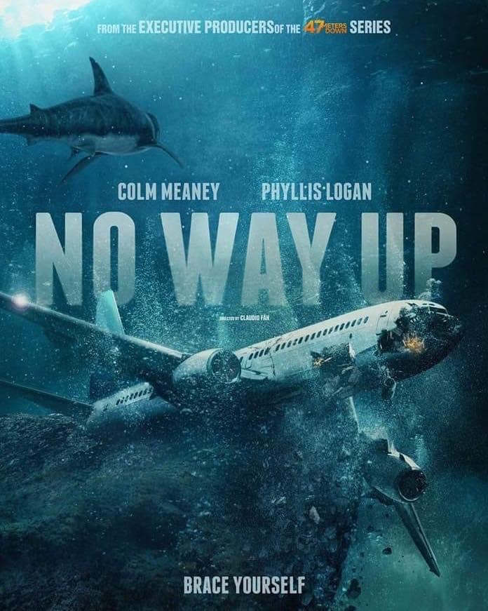 โปสเตอร์หนัง No Way Up งาบคลั่งไฟลต์ (2024)