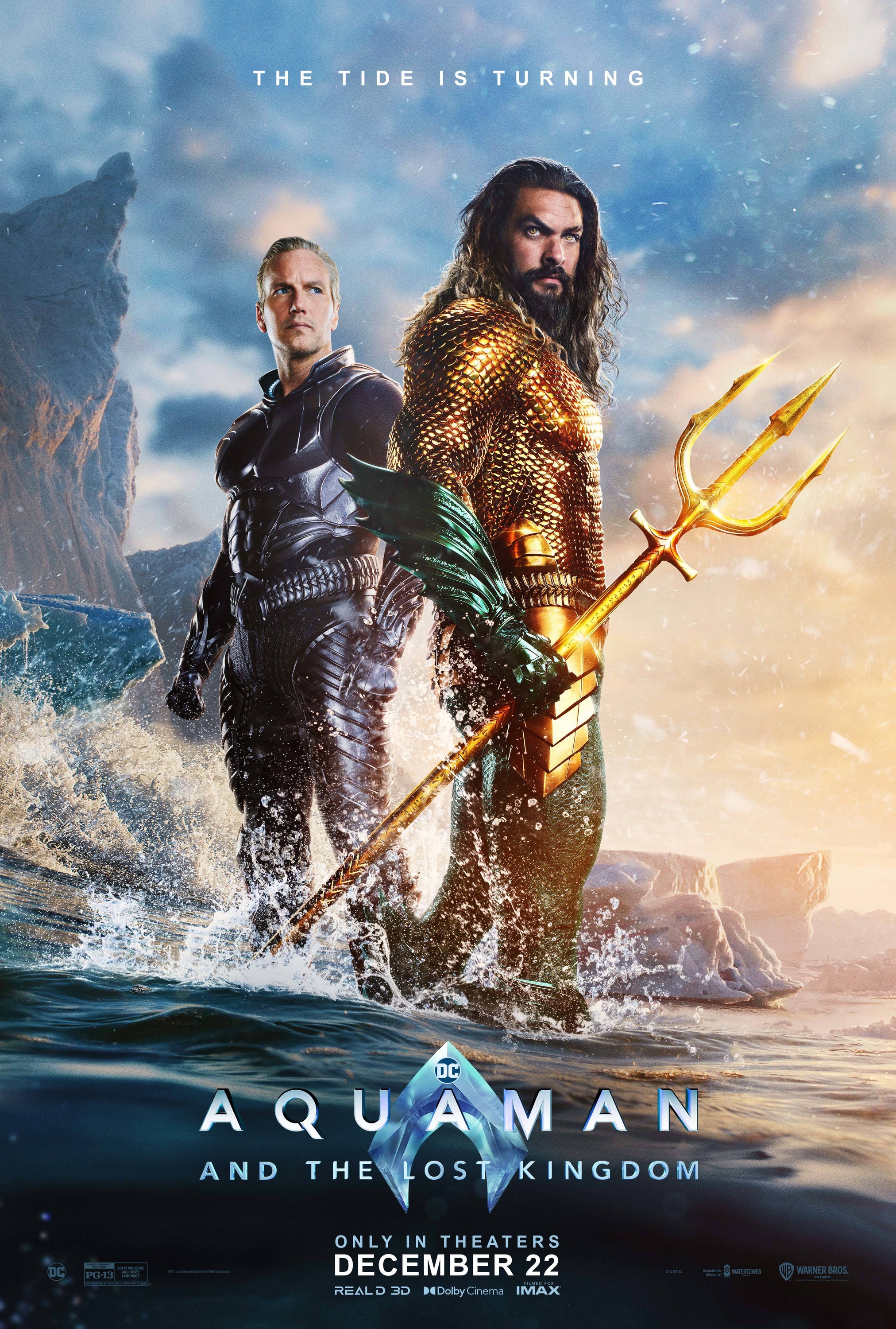 โปสเตอร์หนัง Aquaman and the Lost Kingdom อควาแมน กับอาณาจักรสาบสูญ (2023)