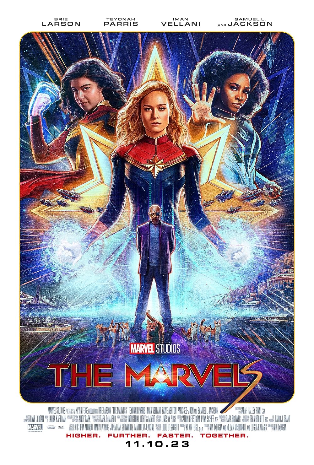 โปสเตอร์หนัง The Marvels เดอะ มาร์เวลส์ (2023)